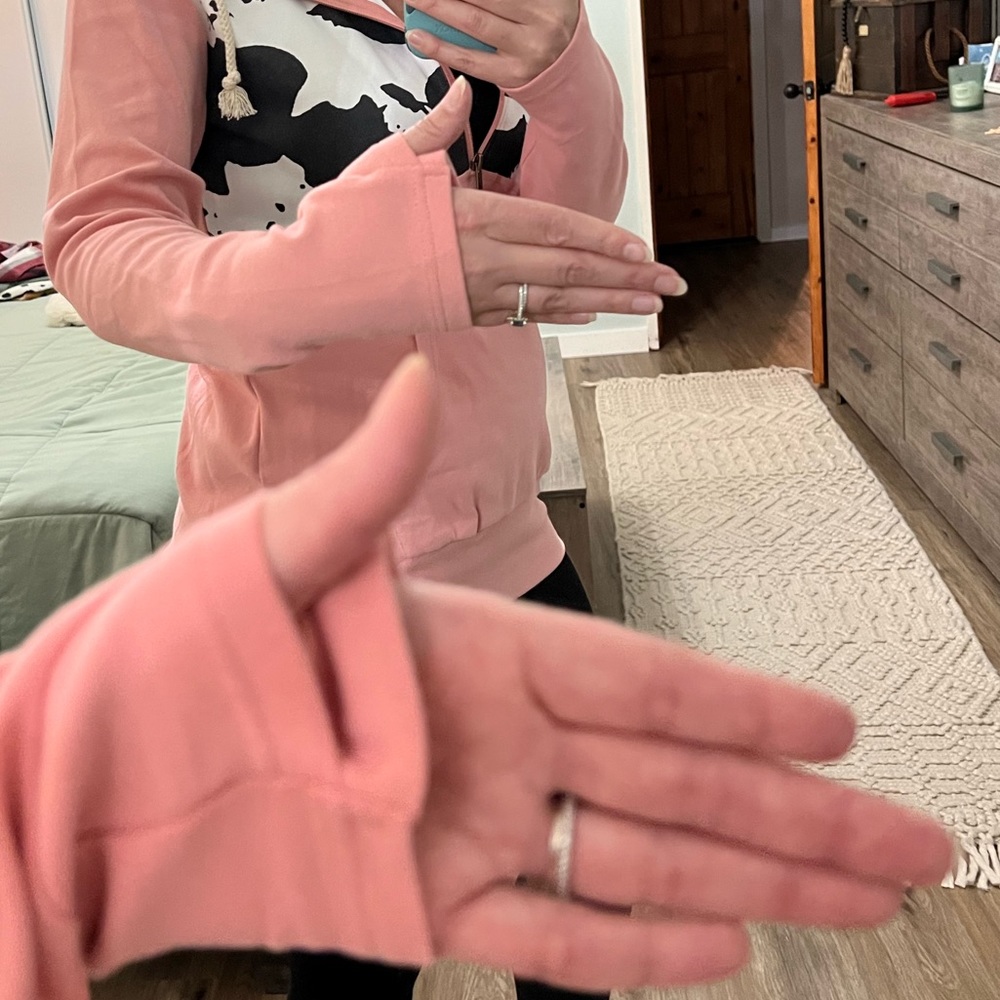 NWT Ampersand Ave Can’t Be Tamed Half Zip Medium - Picture 5 of 12